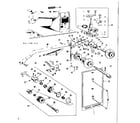 Kenmore 158541 bobbin winder and tension assembly diagram