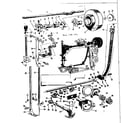 Kenmore 158541 presser bar and shuttle assembly diagram