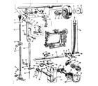 Kenmore 158542 presser bar and shuttle assembly diagram