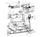 Kenmore 158542 motor and feed diagram