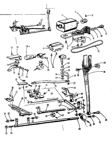Motor and feed
