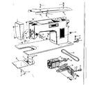 Kenmore 15812020 motor assembly diagram