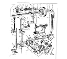 Kenmore 158650 presser bar and shuttle assembly diagram