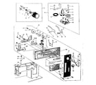 Kenmore 158840 bobbin winder and tension assembly diagram