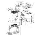 Kenmore 158840 zigzag guide assembly diagram