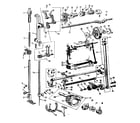 Kenmore 158840 presser bar and shuttle assembly diagram