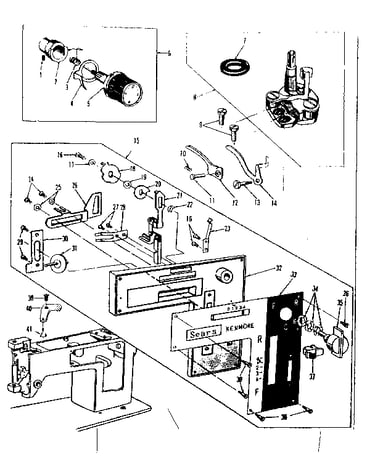 Bobbin winder and tension assembly