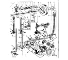 Kenmore 158850 presser bar and shuttle assembly diagram