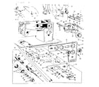 Kenmore 158900 bobbin winder and tension assembly diagram