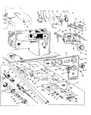Bobbin winder and tension assembly