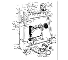 Kenmore 158901 presser bar and shuttle assembly diagram