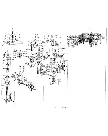Geared cam assembly
