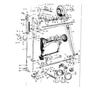 Kenmore 158902 presser bar and shuttle assembly diagram