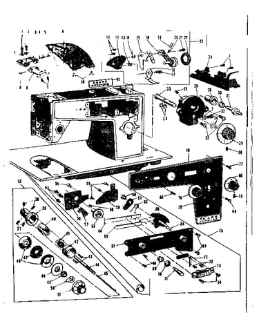 Bobbin winder and tension assembly