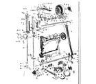 Kenmore 158904 presser bar and shuttle assembly diagram