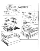 Motor and attachment parts