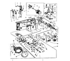 Kenmore 158921 bobbin winder and tension controls diagram
