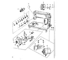 Kenmore 15910000 motor assembly diagram