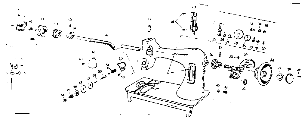 Bobbin winder and thread tension