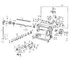 Kenmore 159260 bobbin winder and thread tension assemlby diagram