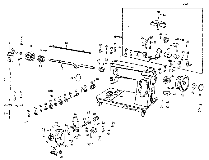 Bobbin winder and thread tension assemlby