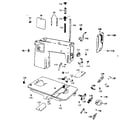Kenmore 159262 presser bar and shuttle assembly diagram