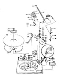 Record changer (top view)