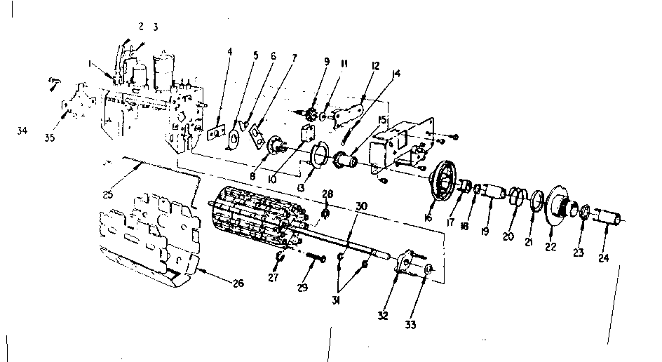 VHF TUNER 95-481-9 (CHASSIS 72483, 72484, 72485)