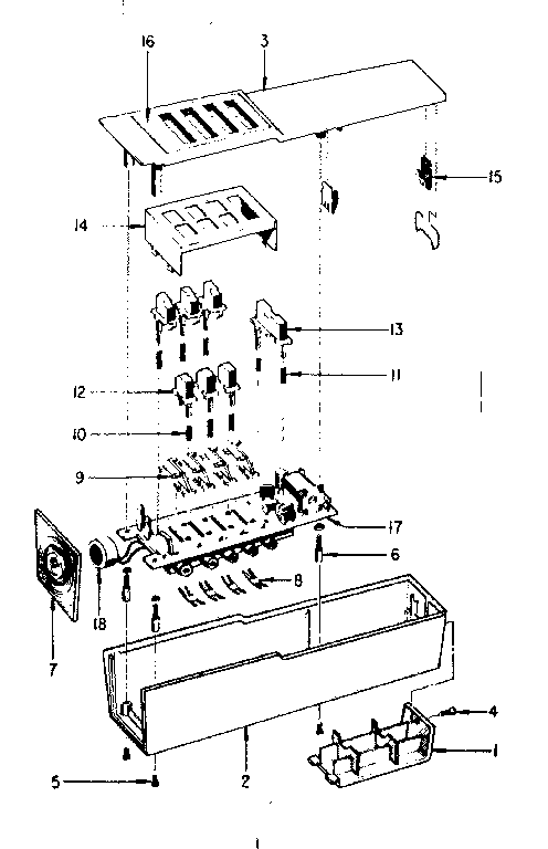 Transmitter mechanical parts
