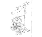 LXI 17132770100 bsr record changer (top view) diagram