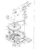 Bsr record changer (top view)