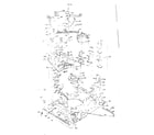 LXI 17132770100 bsr record changer (bottom view) diagram