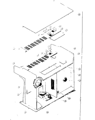 Cabinet and miscellaneous parts