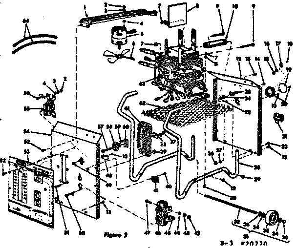 Motor support assembly