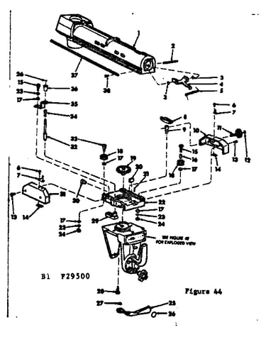 Radial arm assembly