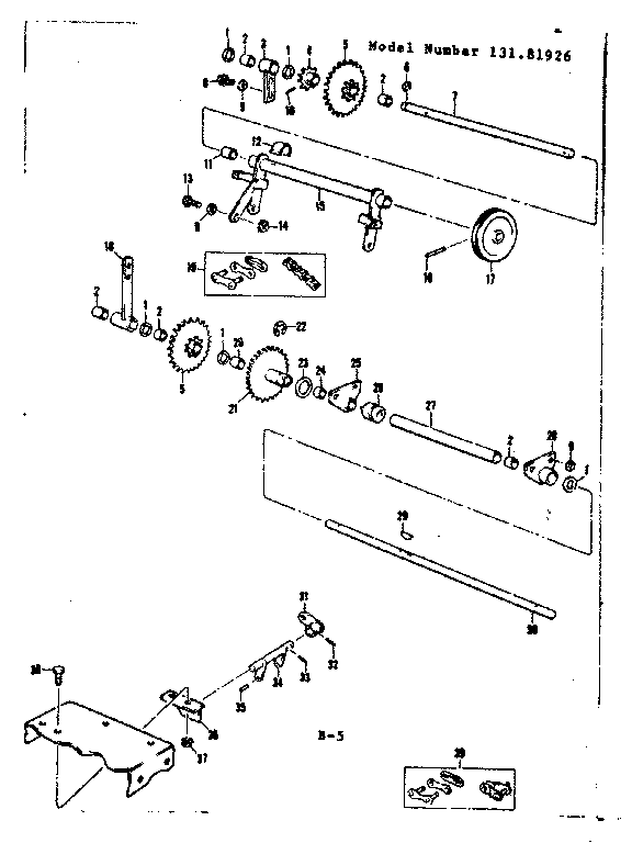 AXLE SUPPORT ASSEMBLY