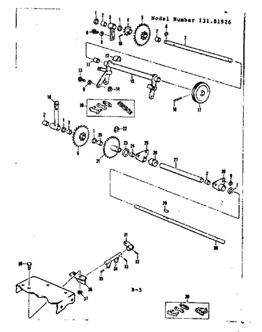Axle support assembly