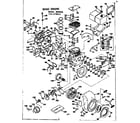 Craftsman 143578012 basic engine diagram