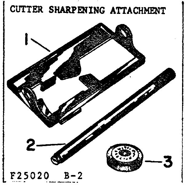 CUTTER SHARPENING ATTACHMENT