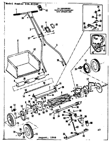 Replacement parts