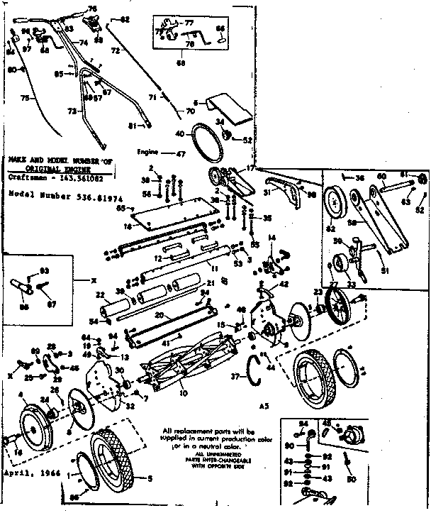 Replacement parts