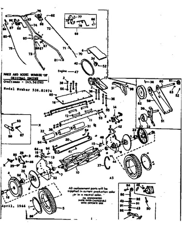 Replacement parts