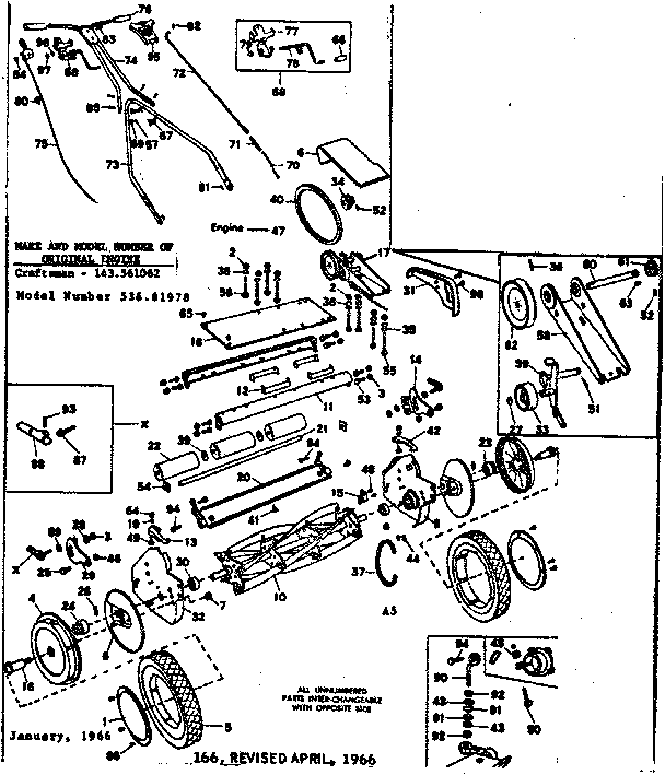 Replacement parts