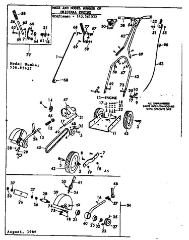Replacement parts