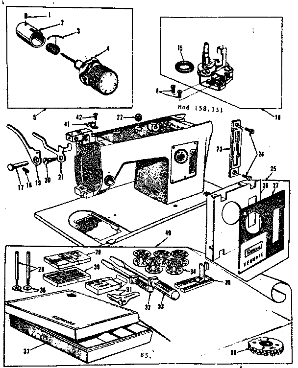 Attachment parts
