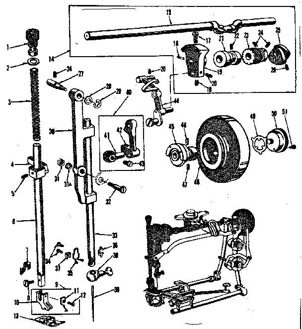 Presser bar assembly