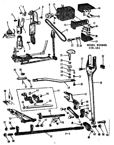 Feed regulator assembly and motor