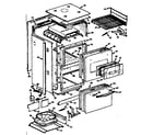 Kenmore 1033036550 body section diagram