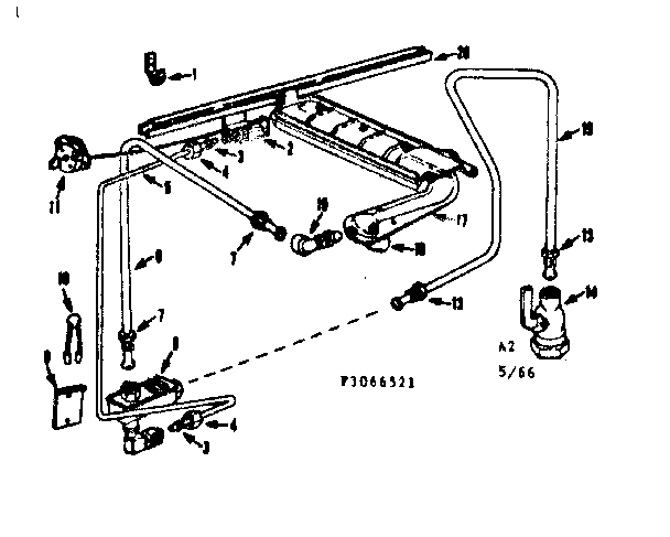 Burner section