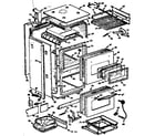 Kenmore 1033076581 body section diagram